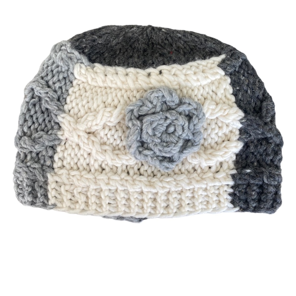 GIRL'S HANDMADE KNITTED HAT
